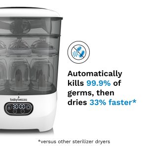 One Step? Baby Bottle Sterilizer and Dryer Advanced – Electric steam sterilizer with HEPA Filter