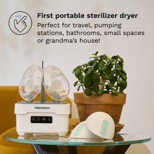 Sterilizer Dryer Mini – portable sterilizer dryer perfect for travel. smaller spaces & pumping stations