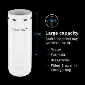 Superfast Portable Bottle Warmer – Rechargeable Travel Warmer for Formula and Breastmilk